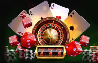 Why are live casino games broadcast from studios?
